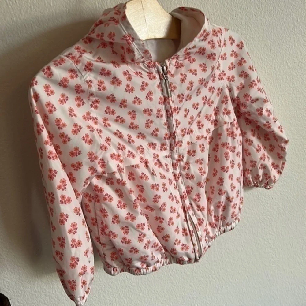 Mini Gap Wind Breaker Floral Design Size 3T